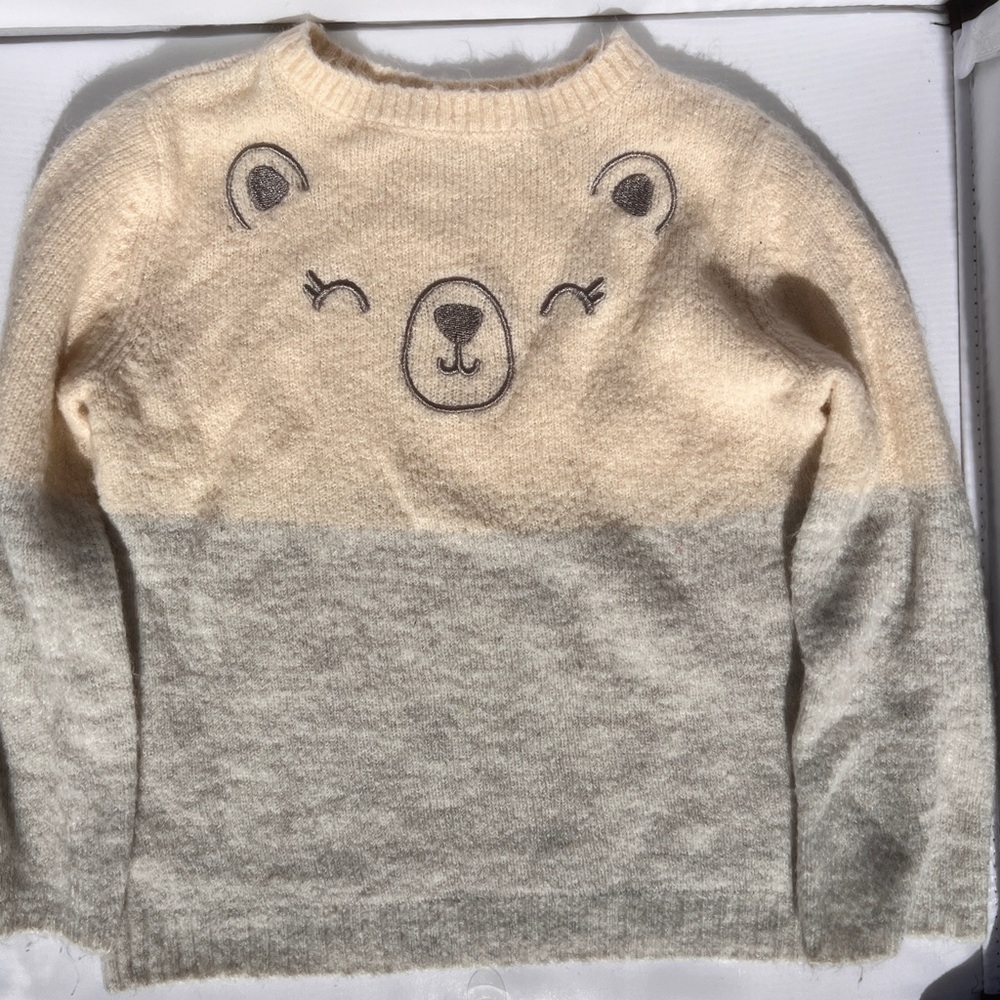 Teddy bear face sweater